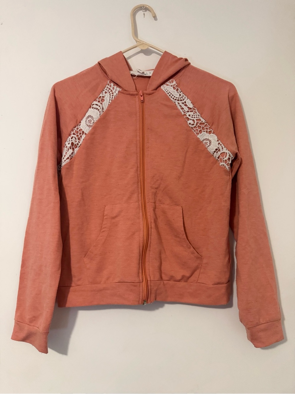 Cloud Chaser Juniors Coral Pink Sweatshirt